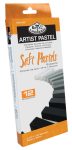 Porpasztell kréta készlet, 12 db-os - Szürke árnyalatok - A fehértől a feketéig Porpasztell kréta készlet, 12 db-os - Szürke árnyalatok - A fehértől a feketéig