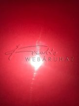 Piros színű transzparens papír, 21x30 cm, 100 gr - 10 lap
