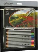 Diamart 12 darabos akvarell ceruza készlet ecsettel 