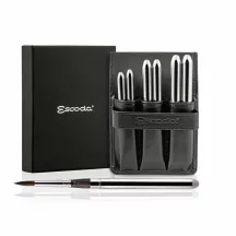   Ecset - Escoda 1245 Ultimo 6 Set - szintetikus ecset szett, utazó készlet, összecsukható