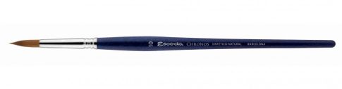 Ecset - Escoda Chronos - szintetikus és természetes  rövidnyelű, kerek, hegyes - 12-es 
