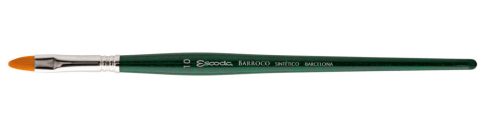 Ecset - Escoda Barroco - szintetikus lapos ecset - 2-es méret