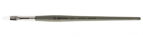 Ecset - Escoda Perla - szintetikus ecset, rövidnyelű, lapos - 2-es 