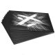 Karcfólia csomag, üres, fekete - ESSDEE 10 Black Scraperboard 229x152mm
