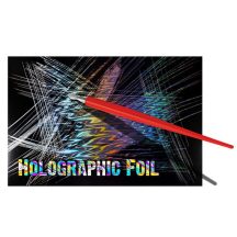   Karcfólia csomag, üres, holografikus - ESSDEE 10 Holographic Foil 152x101mm