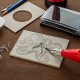 Művészlinókészlet - ESSDEE Lino Cutter and Stamp Carving Kit - 10 késsel és 5 körlinóval