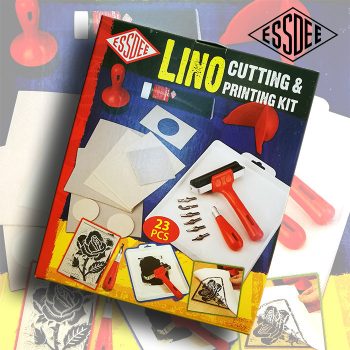 Művészlinó teljes készlet - ESSDEE LINO CUTTING & PRINTING KIT