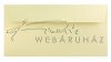 Prémium boríték - Metál fényű, pezsgő színű DL boríték csomag, 22x11 cm, 120gr - 10 db Prémium boríték - Metál fényű, pezsgő színű DL boríték csomag, 22x11 cm, 120gr - 10 db