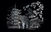 Kreatív hobby - Kyoto Templom