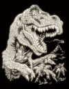 Kreatív hobby - Karckészlet - Tyrannosaurus Rex, 20x25 cm Kreatív hobby - Karckészlet - Tyrannosaurus Rex, 20x25 cm