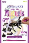 Kreatív hobby - Holografikus hűtőmágnes - Boldog rovarok Kreatív hobby - Holografikus hűtőmágnes - Boldog rovarok