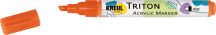   KREUL Triton Akril Filctoll Vágott heggyel (1-4 mm) - Narancs