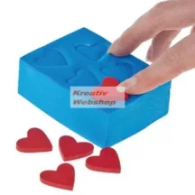   Formázó nyomdablokk - hőre visszaalakuló formázó - 3x6x8 cm - FORMY