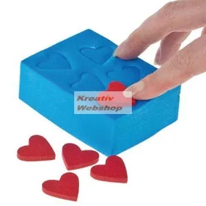 Formázó nyomdablokk - hőre visszaalakuló formázó - 3x6x8 cm - FORMY Formázó nyomdablokk - hőre visszaalakuló formázó - 3x6x8 cm - FORMY