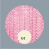 Organza szalag baba rózsaszín - keskeny (3 mm), 12 m hosszú tekercs