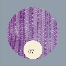 Organza szalag viola - 6 mm széles, 12 m hosszú tekercs