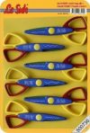 Mintavágó kreatív olló készlet - 6 db különböző élű olló Mintavágó kreatív olló készlet - 6 db különböző élű olló