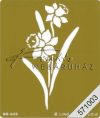 Embossing sablon - Nárcisz Embossing sablon - Nárcisz