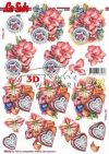 Szívek és csillagok, előre kivágott Fázisos 3D képek Szívek és csillagok, előre kivágott Fázisos 3D képek