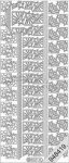 Csillagos ezüst sarkok, 2. 25mm, Peel-Off Csillagos ezüst sarkok, 2. 25mm, Peel-Off