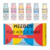 Akrilfesték készlet - MEEDEN Fluid Pastel Acrylic Paint Set, 6 Vibrant Colors (2 oz, 60 ml) Akrilfesték készlet - MEEDEN Fluid Pastel Acrylic Paint Set, 6 Vibrant Colors (2 oz, 60 ml)