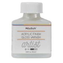 Akrillakk, fényes - Acrylic varnish glossy MEEDEN Art 100ml