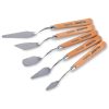 Festőkés készlet - MEEDEN Painting Mixing Scraper, 5 Pcs Artist Stainless Steel Painting Knife Set Festőkés készlet - MEEDEN Painting Mixing Scraper, 5 Pcs Artist Stainless Steel Painting Knife Set
