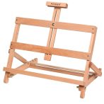   Festőállvány bükkfából - MEEDEN H-Frame Adjustable Studio Tabletop Easel