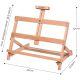 Festőállvány bükkfából - MEEDEN H-Frame Adjustable Studio Tabletop Easel