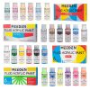 Akrilfesték készlet - MEEDEN Fluid Acrylic Paint Set 24x60ml