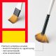 Ecsetkészlet - MEEDEN 12 Pcs Acrylic Paint Brushes Set