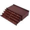 Festődoboz, dió - MEEDEN 4-Drawer Art Supply Storage Box Festődoboz, dió - MEEDEN 4-Drawer Art Supply Storage Box