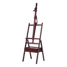   Festőállvány, műtermi, fiókos, előredönthető - MEEDEN Tilt H-Frame Studio Easel