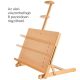 Festőállvány bükkfából - Nagy "H" keretes állítható asztali - MEEDEN Large H-Frame Adjustable Tabletop Easel