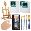 Akrilfesték készlet festőállvánnyal - MEEDEN 22 Acrylic Painting Set with Table Easel