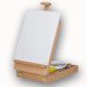 Akrilfesték készlet festőállvánnyal - Meeden Acrylic Painting Set with Wooden Sketch Easel Box