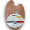 Színkeverő paletta fából, ovális - MEEDEN Wooden Palette 10,8x8,2x0,14 inch - Oval Színkeverő paletta fából, ovális - MEEDEN Wooden Palette 10,8x8,2x0,14 inch - Oval