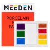 Színkeverő porcelán paletta - MEEDEN 8-Well Ceramic Artist festőpaletta, 17,5 x 12,5 cm Színkeverő porcelán paletta - MEEDEN 8-Well Ceramic Artist festőpaletta, 17,5 x 12,5 cm