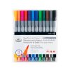 Royal Tűfilc 0,4 mm + Ecsetfilc készlet - Háromszög alakú tolltest - Royal Dual-Tip Fineliner + Brush Tip - 12 színű készlet Royal Tűfilc 0,4 mm + Ecsetfilc készlet - Háromszög alakú tolltest - Royal Dual-Tip Fineliner + Brush Tip - 12 színű készlet