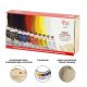 Olajfesték készlet - Rósa Gallery - 12 x 45 ml tubusos - fadobozos