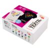 Textilfesték készlet - Rósa Talent HEART - 12 x 20 ml tégelyes - kartondobozban Textilfesték készlet - Rósa Talent HEART - 12 x 20 ml tégelyes - kartondobozban