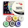 Textilfesték készlet - Rósa Talent - 6 x 20 ml tégelyes - kartondobozban Textilfesték készlet - Rósa Talent - 6 x 20 ml tégelyes - kartondobozban