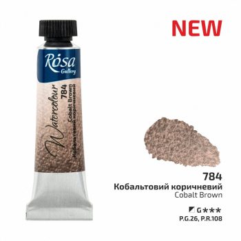 Rósa Gallery akvarell festék - tubus 10 ml - Kobaltbarna 784