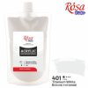 Rósa Studio Művész Akrilfesték, utántöltős, 200 ml - Világos piros Rósa Studio Művész Akrilfesték, utántöltős, 200 ml - Világos piros