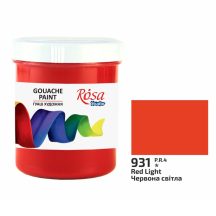   Rósa Gouache Studio színenként - 100 ml tégelyes - Vörös - 906