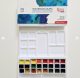 Akvarellfesték készlet, szilkés - Rósa Studio - 24 x 1,6 ml - praktikus műanyag dobozban