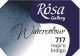 Rósa Gallery akvarell festék - egész szilke 2,5 ml - Indigó 717              