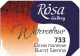 Rósa Gallery akvarell festék - egész szilke 2,5 ml - Égetett sziena 733        
