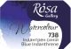 Rósa Gallery akvarell festék - egész szilke 2,5 ml - Indantrénkék 738