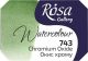 Rósa Gallery akvarell festék - egész szilke 2,5 ml - Krómoxid zöld 743